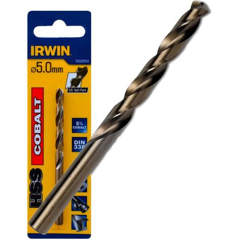 Punta metallo Irwin 10502564 cobalto 9,5mm alta precisione