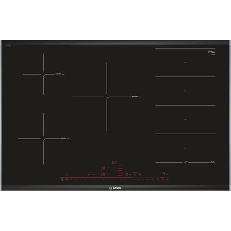 Bosch Piano Cottura PXV875DC1E a Induzione 5 Zone Colore Nero (1/7)