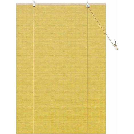 Jalousien und Verdunkelungsrollos Sonstiges Gelber Bambus CFW8642210 (1/5)