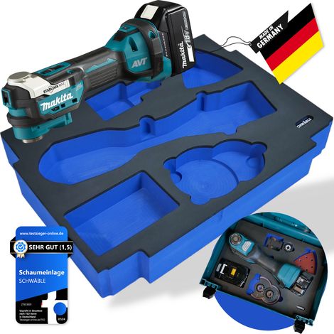 SCHWÄBLE® Schaumeinlage Schaumstoffeinlage für Makita Multitool DTM52 (1/5)