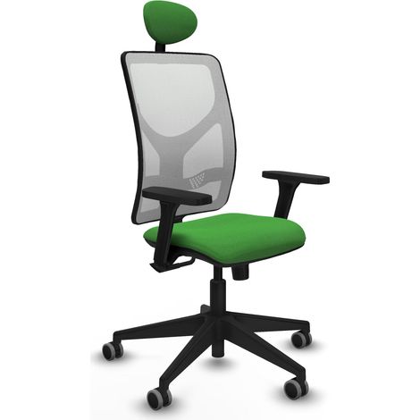Silla de oficina piqueras y crespo ergonómica negro espuma densa (1/2)