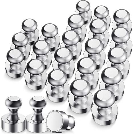 Aimants néodyme puissants 12 x 16 mm – Lot de 24 pièces pour réfrigérateur, porte ou bricolage – Fixation magnétique ultra-forte (1/5)