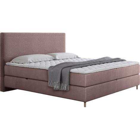 Cama continental ComfiDream Miraara, Poso 27 + Kronos 27, Continental, Doble, 140x200, Tapiz, Somieres, 148x209x118cm (1/5)