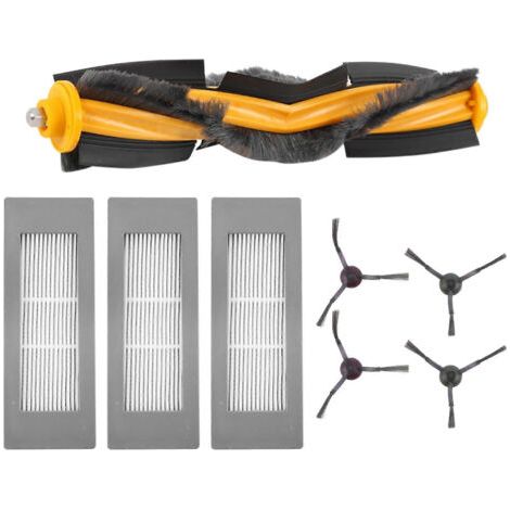 Lot de 8 brosses latérales et filtres pour aspirateur robot Ecovacs Deebot Ozmo 900 DN5G (1/5)