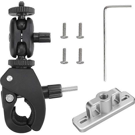Support de fixation pour vélo Pocket 3/Actionclip portable pour RC/RC 2 Remo noir argent (1/5)