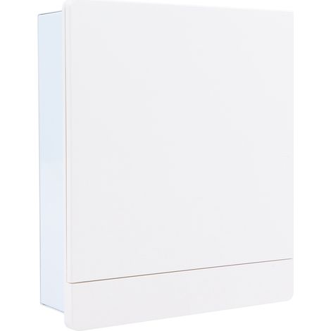 Boîtier de protection de distribution 24 circuits encastré, boîtier de disjoncteur à corps métallique pour installation extérieure (1/5)