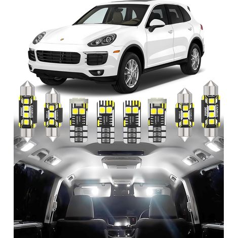 20pcs Car Interior LED Light Kit Replacement for 92A 958 2011-2018 White Interior Lighting 6000K (1/5)