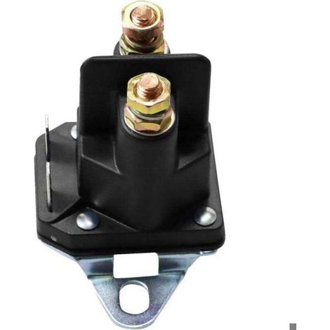 Relais Solénoïde - 12 V - Pour Tondeuses À Gazon Motoneiges Voiturettes De Golf Tracteurs De Jardin - 4 Bornes - Unité (1/5)