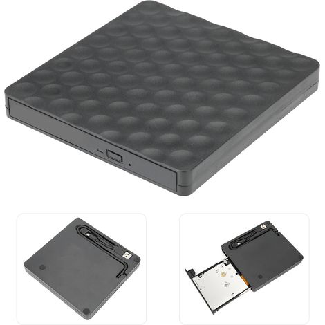 Lecteur/graveur DVD externe USB Type-C pour ordinateur portable, disque optique intégré