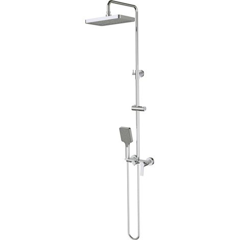 Deante  Douche Pluie - Chromé - Système Anti-Calcaire - Hauteur Réglable - Confort d'Utilisation (1/5)