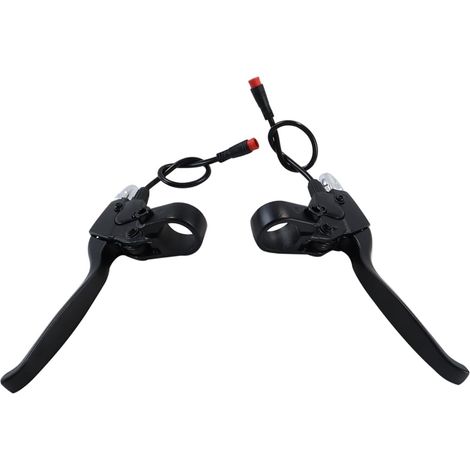 Lot de 2 leviers de frein à 2 broches avec interface étanche - Pièce de rechange avec fonction de coupure d'alimentation pour vélos électriques M4/M4 Pro (droite/gauche) (1/5)