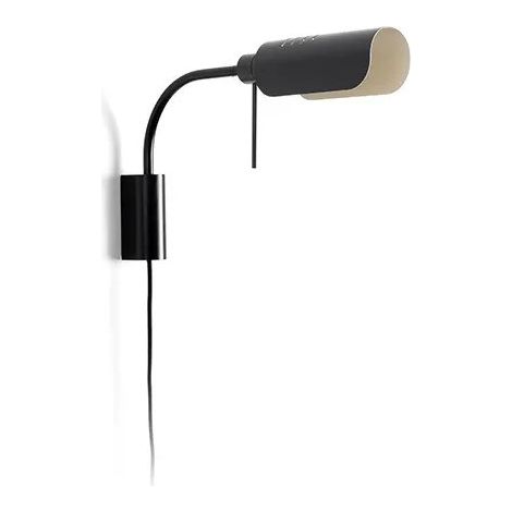Lampada da parete MARTINICA S nera interruttore orientabile 20042-133 (1/5)