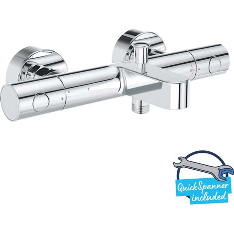 Grohe Precision Get - Badewannenthermostat, Chrom 34774000 (1/5)