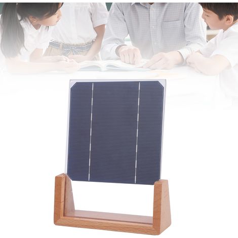 Panneau Solaire Monocristallin 3W Efficacité 22% pour Démonstration Éducative et Décoration Intérieure-AUTRES (1/5)