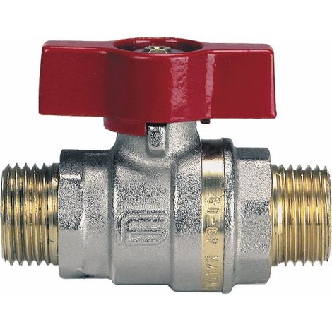 Valvola a sfera con maniglia a farfalla in alluminio MM1/2 ASTER - EFFEBI SPA : 0826R404 (1/2)