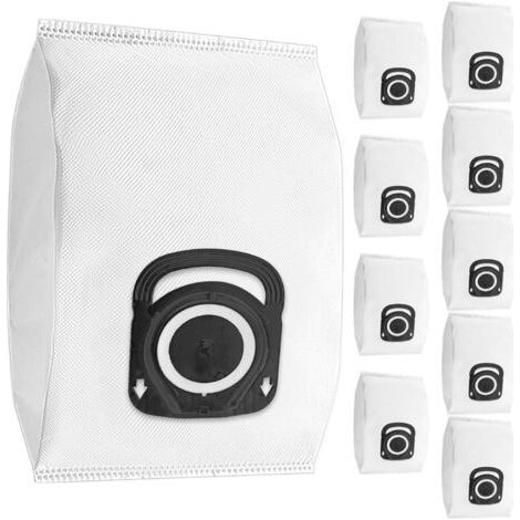 10 - Sac Aspirateur - Accessoire Rowenta - Filtration 5 Couches - Pour Silence Force Compact Power X-Trem - Maison - Microfibre - Standard-Karteo (1/5)