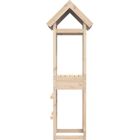 Tour de jeu Marron 52,5 x 46,5 x 195 cm Pin massif (1/5)