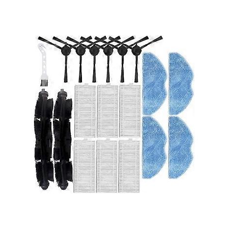 19-teiliges Hauptbürsten-Set für Tefal Rowenta X-Plorer Serie 75 S+ RG8597W