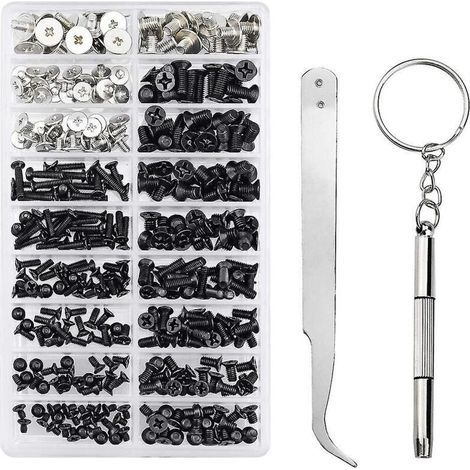 Lot de 355 vis PC assorties M2 M3 M2.5 vis d'ordinateur (1/4)