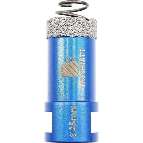 Diamantbohrer M14 mit Feder 25mm für Fliesen, Keramik, Marmor, Granit (1/5)