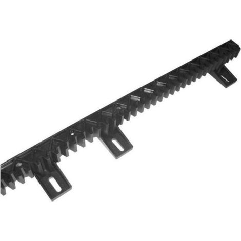 Bft cremallera corredera 22x22mm longitud 1m negro - d221073