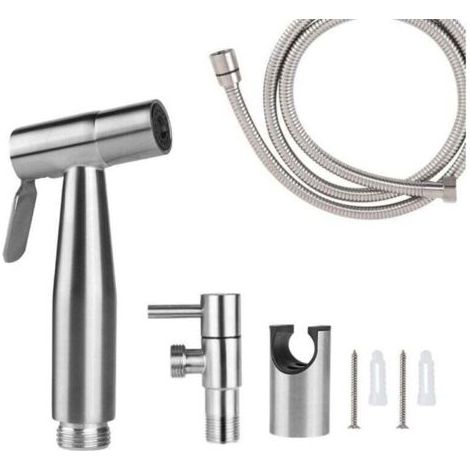 WC-/Bidet-Sprühkopf aus Edelstahl – Komplettes Bidet-Set