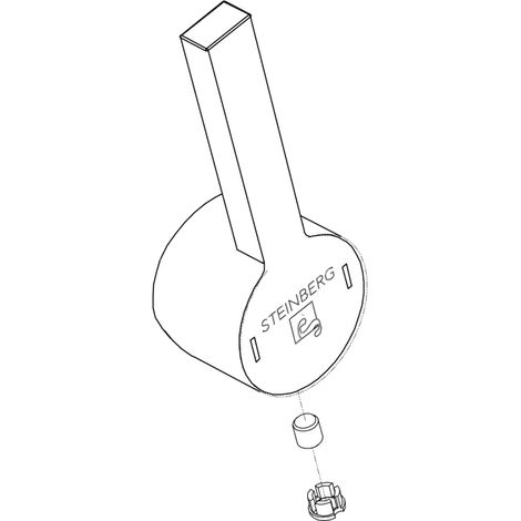 Steinberg Ersatz-Armaturenhebel