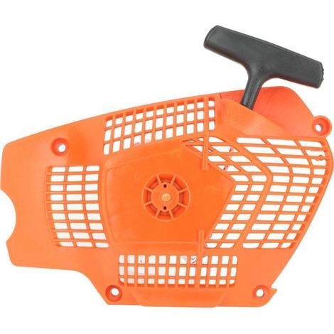 BelleRise - Démarreur ABS – Pour tronçonneuse Husqvarna 572 560 – Durable, facile à installer – Orange (1/5)