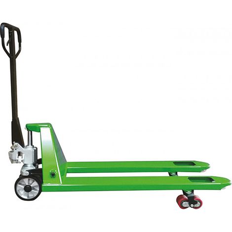 Transpalette manuel premium 2500kg Vert