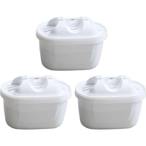 Trade-Shop Filterkartuschen für Brita Maxtra, Mavea / Anna Duomax / AquaCrest AQK-07 Wasser-Filter / für sauberes Wasser und einen angenehmen Geschmack - 3 Stück (1/2)