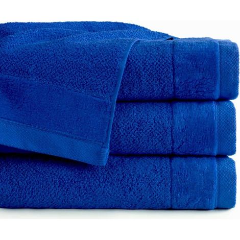 Toalla Vito 50x90 Azul Real 550g 100% algodón (1/4)