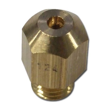 Injecteur gaz naturel 124 rapide  431100008 pour Cuisinière ALTUS, ARDEM, BEKO, BLUESKY, DOMEOS, FAR, LEISURE, PROLINE, SABA, SELECLINE