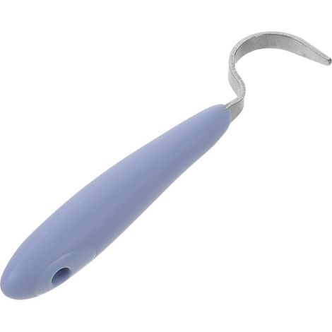Cure-pied Ergonomique pour Cheval en Métal, Nettoyage Quotidien Poignée Tpr Antidérapante, Résiste aux Intempéries, Usage Écurie et Ferme, Trou Suspendre Pratique (1/5)