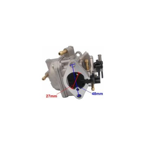 Ce carburateur pour moteur de bateau est compatible avec les moteurs hors-bord 4 temps Nissan, Tohatsu et Mercury MF3.5, MFS4, MFS5 et NFS4 de 3,5, 4, 5 et 6 CV. Il remplace les références 3R1-03200-1