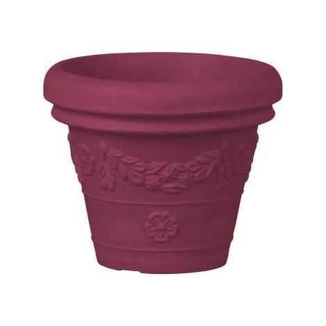 Vaso Festonato 80 Burgundy 80 x 80 x 62,9 cm