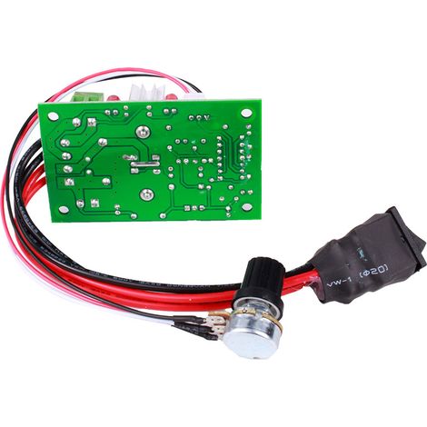 Drehzahlregler für 10V, 12V, 24V, 30V Gleichstrommotoren mit PWM-Steuerung und Reversierschalter (120W) (1/5)