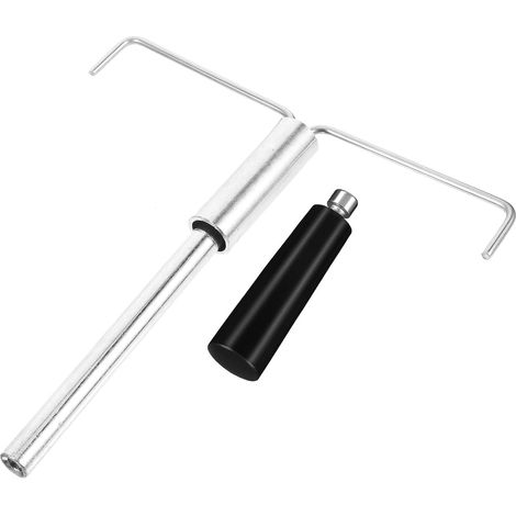 Accessoires pour Machine à Pop-Corn Professionnel – Kit Complet Tige Métallique de Mélange Fil de Fer et Poignée de Couvercle Résistante à la Chaleur – Pièces Détachées (1/5)