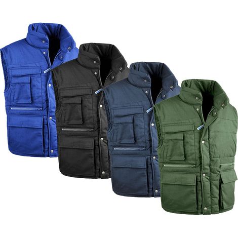 Gilet da lavoro imbottito Sottozero Antares 9025 - S - Blu