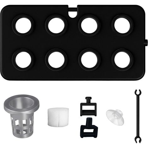 Paniers suspendus pour plantes aquatiques, supports d'aquarium, flottants et muraux auto ajustables (1/5)