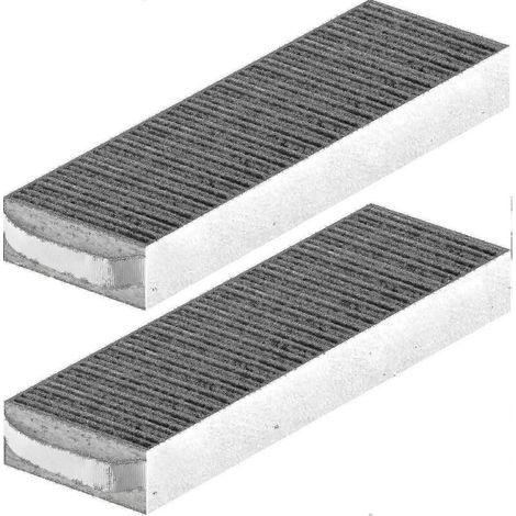 Lot de 2 filtres à charbon actif 2024 pour hotte aspirante Bora Pure/x Pure/s Pure, accessoires de filtre Puakf, filtre de rechange neuf (1/5)