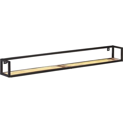 Maison Exclusive - Wandregale 2 Stk. 160 cm Altholz Massiv (1/5)