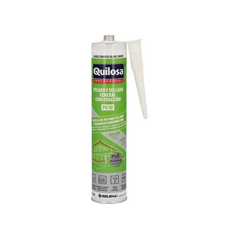 Qu Mastice Poliuretanico Bianco Cartuccia 300 ML.