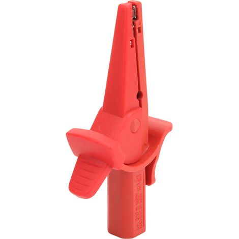 Pince de test isolée 20mm ouverture, clip de courant avec douille banane 4mm pour projets électriques camions voitures (1/5)