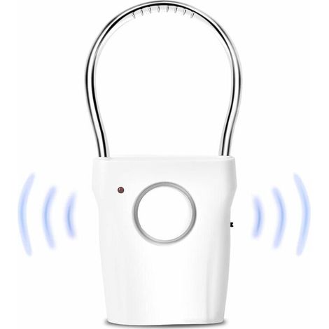 Tür- und Fensteralarm, Tür- und Fenstersensor, Türalarm, Diebstahlsicherung mit Vibrationsalarm, Drahtlose Alarmanlage für Zuhause, Diebstahlsicherung für Tür- und Fenstergriffe, 120 dB