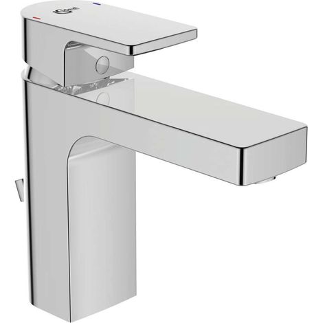 Ideal Standard Miscelatore lavabo Edge, 5 l/min., con scarico, sporg. 125mm, Cromo, A7104AA (1/5)