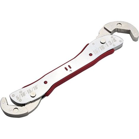 Clé À Molette Réglable - Clé Universelle 9-45 mm - Pour Écrous Et Boulons - Usage Domestique Et Professionnel - 1 Pièce (1/5)