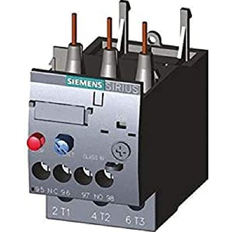 Siemens Relè di sovraccarico 14-20A Protezione motore S0, Classe 10, Montaggio contattore, 3RU21264BB0