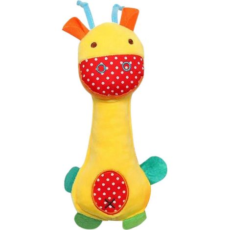 Cartoon chien Monkey jouet – Built-in Rattle avec effet sonore – pour chiot macher Oral Health – C (1/5)