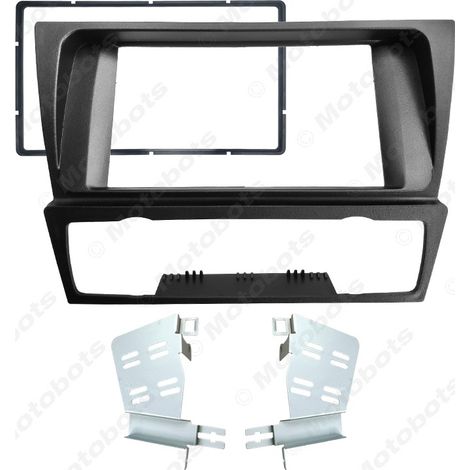 Universal CD player and DVD player modification frame for BMW 3 Series E90/E93 car audio and navigation systems (2004 model) (1/4)