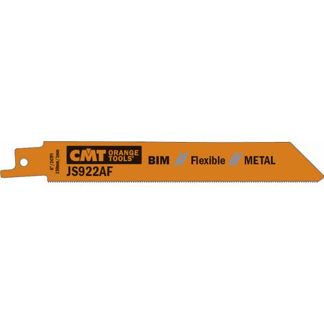 JS922AF-5 5 Sageblatter Von Sage X Metall BIM 150x1x24TPI (ONDULEES/FRAISEES)